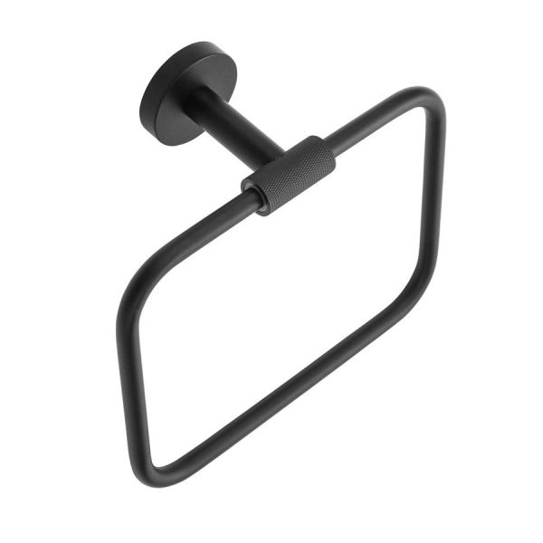Origins Living Turner Black Towel Ring