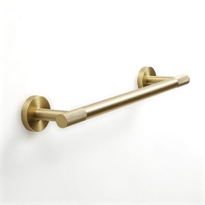 Origins Living Turner Brushed Brass Towel Rail 350mm