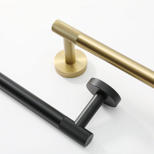 Origins Living Turner Brushed Brass Towel Rail 350mm #2