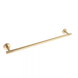 Origins Living Turner Brushed Brass 600mm Towel Rail