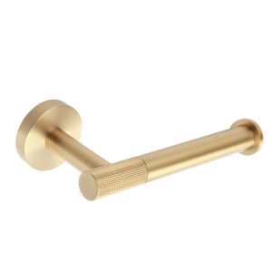 Origins Living Turner Brushed Brass Open Toilet Roll Holder