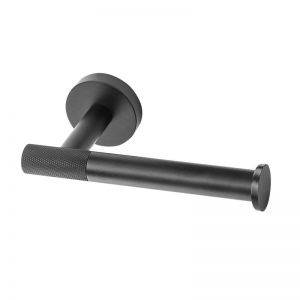 Origins Living Turner Black Open Toilet Roll Holder