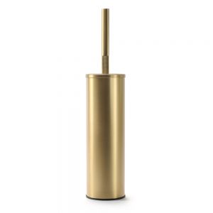Origins Living Turner Brushed Brass Freestanding Toilet Brush Set