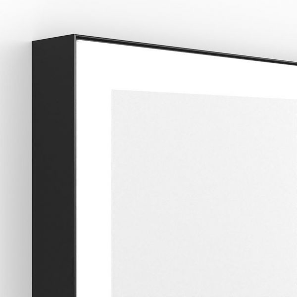 Origins Living Tate Light Black Rectangular Mirror 400 x 800mm #3