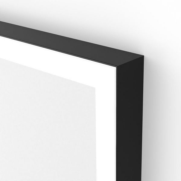 Origins Living Tate Light Black Rectangular Mirror 400 x 800mm #5