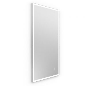 Origins Living Tate Light Polish Rectangular LED Mirror 400 x 800mm