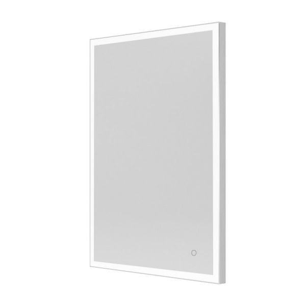 Origins Living Tate Light Polished 1000 x 700mm LED Illuminated Bathroom Mirror