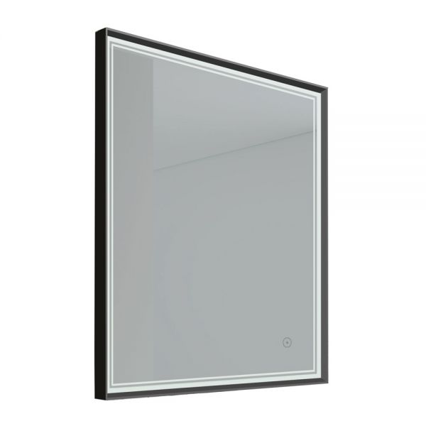 Origins Living Astoria Black 1400 x 700 LED Bathroom Mirror