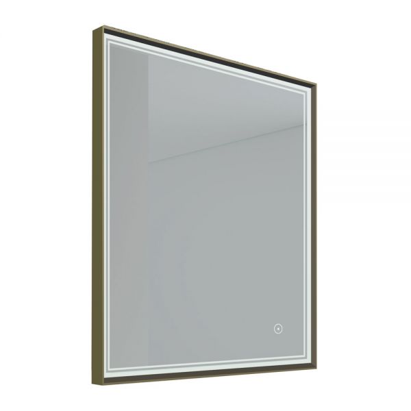 Origins Living Astoria Brushed Bronze 1400 x 700 LED Bathroom Mirror