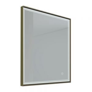Origins Living Astoria Brushed Bronze 600 x 800 LED Bathroom Mirror