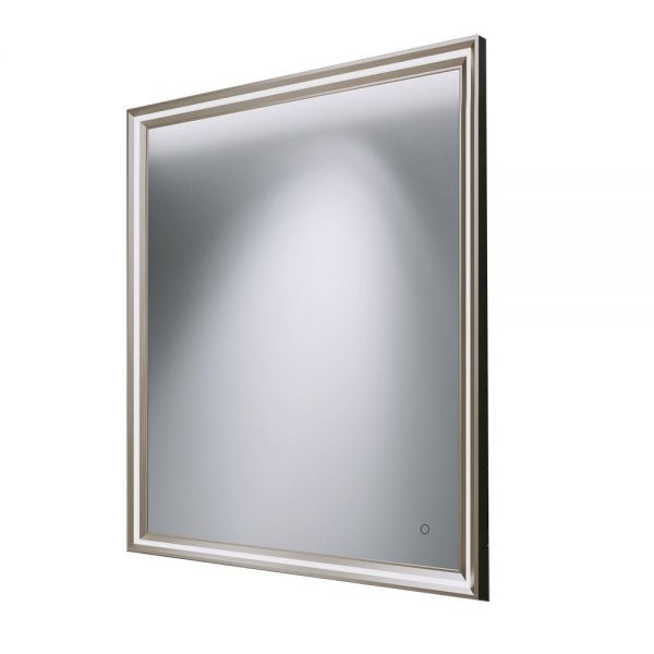 Origins Living Lexington Brushed Bronze 750 x 900 LED Bathroom Mirror