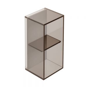 Origins Living Pier Bronze Glass 2 Box Rectangular Shelf