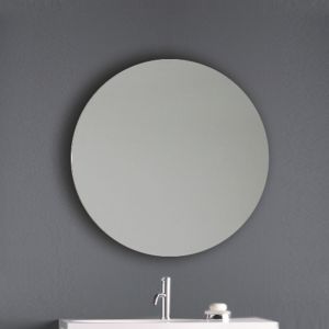 Origins Living Slim 600 x 600 Round Bathroom Mirror