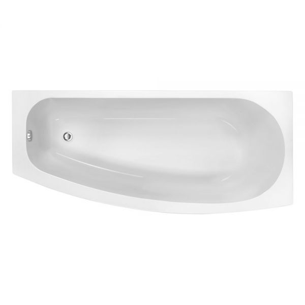 Bathrooms To Love Space Saver 1700 x 700 Right Hand Shower Bath