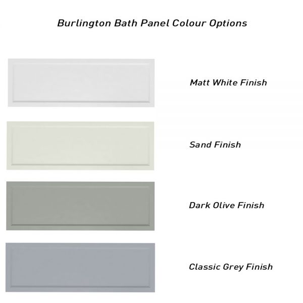 Burlington Arundel Cleargreen 1700 x 700 Single Ended Bath #4