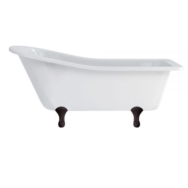 Burlington Harewood 1690 x 730 Single Ended Slipper Bath