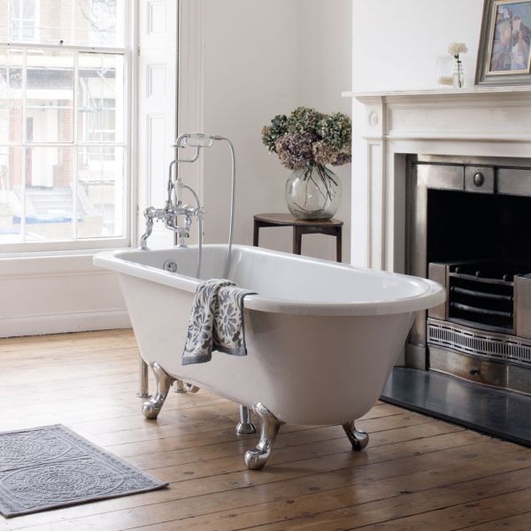 Burlington Blenheim 1690 x 750 Single Ended Freestanding Bath #3