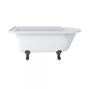 Burlington Hampton 1500 x 750 Left Handed Shower Bath