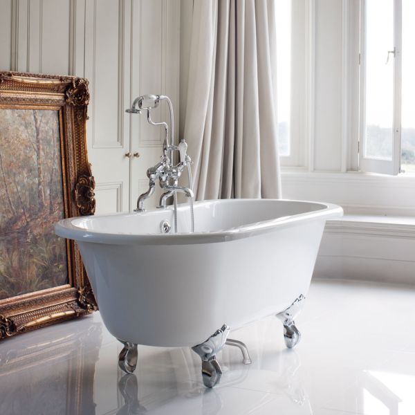 Burlington Windsor 1700 x 750 Doubled Ended Freestanding Bath #3