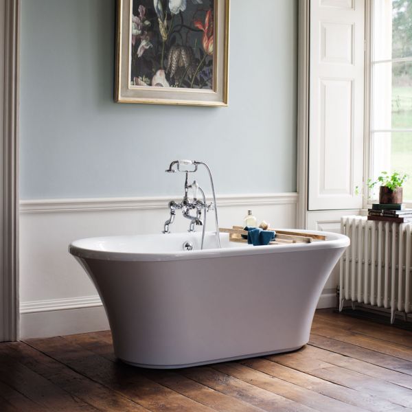 Burlington Brindley 1700 x 750 Double Ended Freestanding Bath #3
