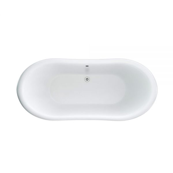 Burlington Admiral 1650 x 700 Double Ended Freestanding Bath #2