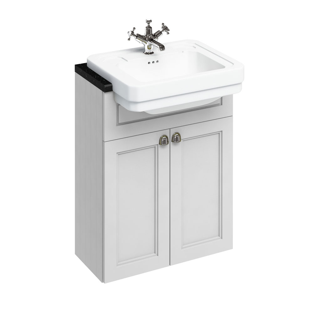 Burlington 600 Traditional Vanity Unit And Semi Recessed Basin Burl F6bw B12 1th Burlington 600 Traditional Vanity Unit And Semi Recessed Basin Burl F6bw B12 1th