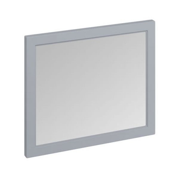 Burlington Grey Traditional Framed Bathroom Mirror 900  x 750mm