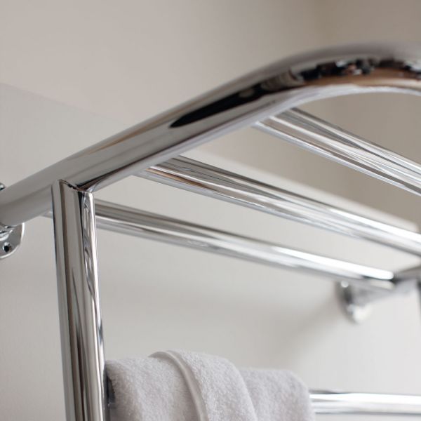 Burlington Strand Chrome Traditional Towel Radiator 640 x 400 R11CHR #2