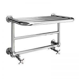 Burlington Strand Chrome Traditional Towel Radiator 640 x 400 R11CHR