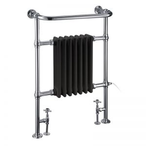 Burlington Trafalgar Chrome Traditional Towel Radiator 640 x 950 R1CHRBLA