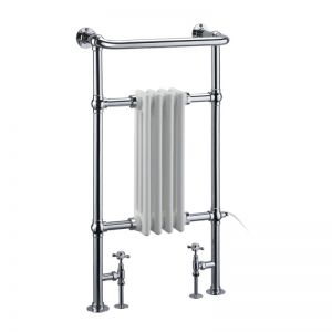 Burlington Bloomsbury Chrome Traditional Towel Radiator 500 x 950 R2CHR