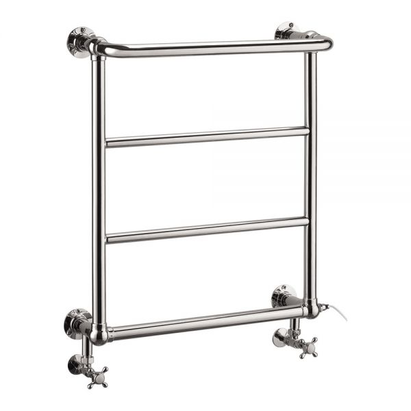 Burlington Cleaver Chrome Traditional Towel Radiator 640 x 720 R3CHR