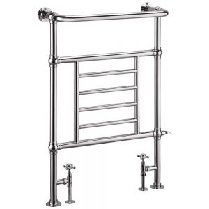 Burlington Vincent Chrome Traditional Towel Radiator 640 x 950 R5CHR