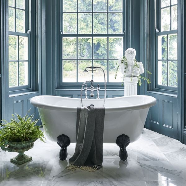 Burlington Bateau 1640 x 700 Doubled Ended Freestanding Bath #2