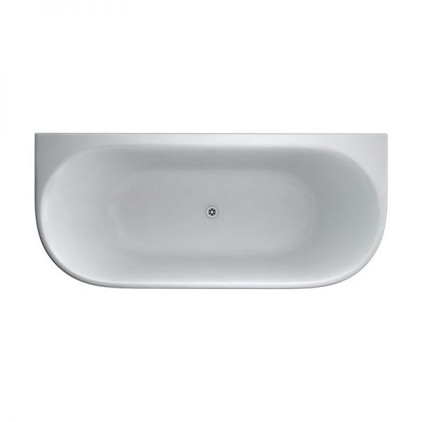 Burlington Avantgarde 1700 x 750 Doubled Ended Back to Wall Bath #2