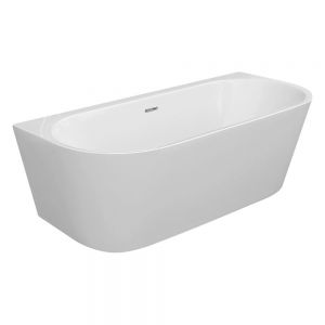 Moods Minster 1500 x 750 Modern Freestanding Back to Wall Bath