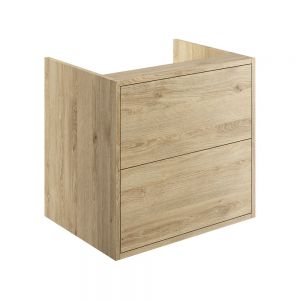 Moods Princetown 600 Havana Oak Wall Hung Vanity Unit