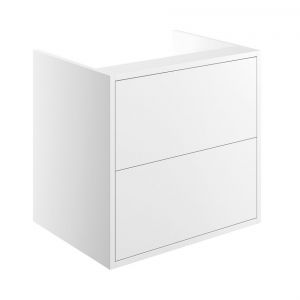 Moods Princetown 600 Matt White Wall Hung Vanity Unit