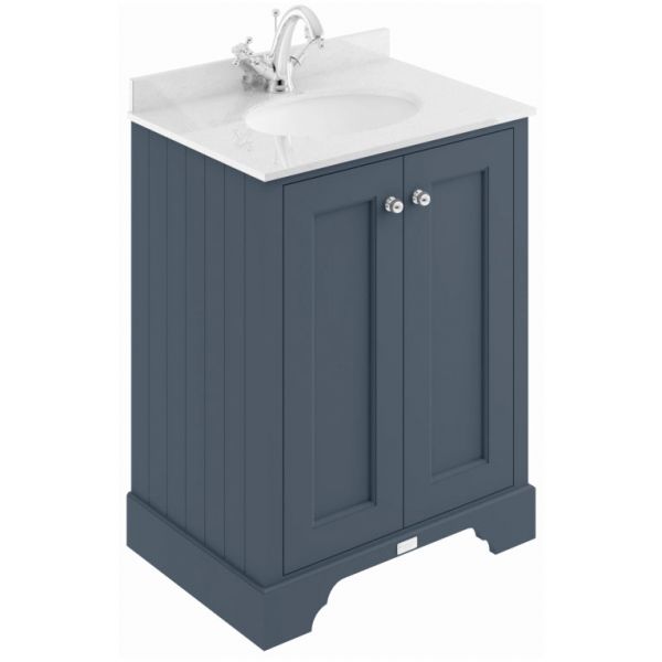 Bayswater Stiffkey Blue 600mm Basin Cabinet BAYF102
