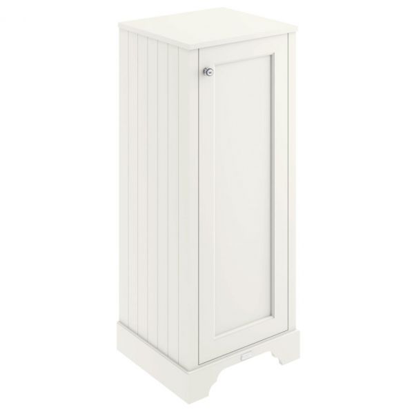 Bayswater Pointing White 465mm Floor Standing Tall Boy Cabinet