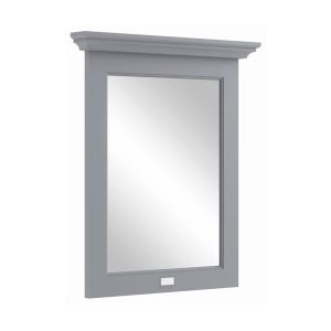 Bayswater Plummett Grey 700 x 600mm Rectangular Bathroom Mirror BAYF122