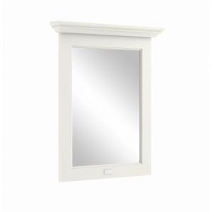 Bayswater Pointing White 700 x 600mm Rectangular Bathroom Mirror BAYF124
