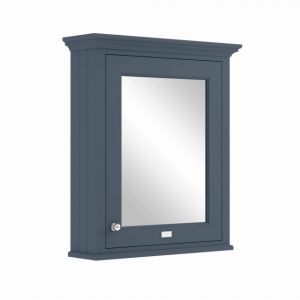 Bayswater Stiffkey Blue 600mm Wall Hung Mirrored Cabinet