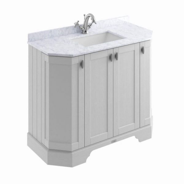 Bayswater Victrion Earl's Grey 1000mm Basin Cabinet BCF1000EG
