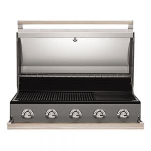 BeefEater 1500 Stainless Steel 5 Burner Built In Gas BBQ