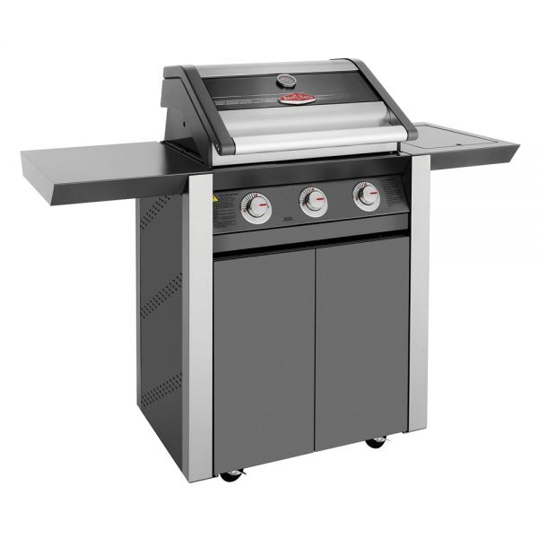 BeefEater 1600E 3 Burner Gas BBQ with Side Burner and Trolley #2