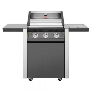 BeefEater 1600E 3 Burner Gas BBQ with Side Burner and Trolley