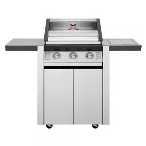 BeefEater 1600S 3 Burner Gas BBQ with Side Burner and Trolley