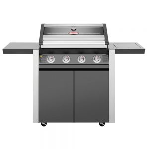 BeefEater 1600E 4 Burner Gas BBQ with Side Burner and Trolley