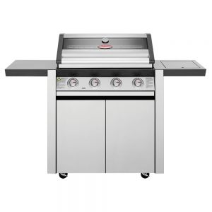 BeefEater 1600S 4 Burner Gas BBQ with Side Burner and Trolley